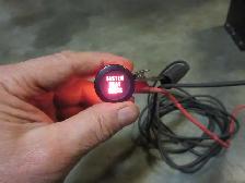 1973-1974 Challenger/'Cuda Fasten Seat Belts light.