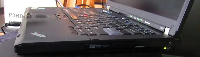 Laptop plus Monitor Lenovo (IBM) ThinkPad T400   LG Flatron - Photo 3