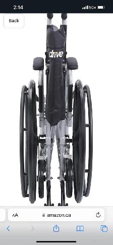 DRIVE MEDICAL POLY FLY TRANSPORT WHEELCHAIR NEW - Photo 5