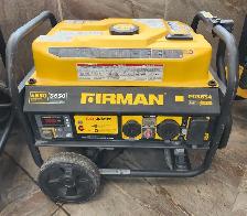 Firman Gas Generator P03634 Like New / Low Hours