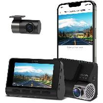 (New)70mai 4K Dash Cam Front and Rear, Dual HDR Dash Camera for