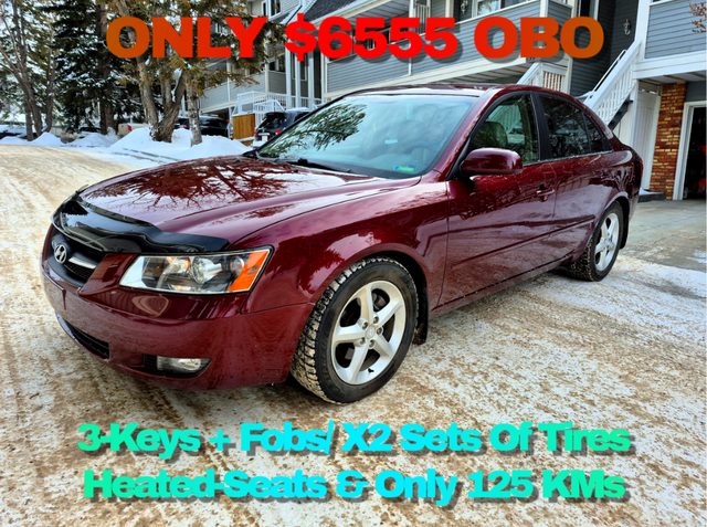 07 Hyundai Sonata V6 SEL ⭐Mint & Only 125KMs⭐