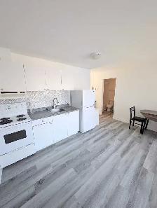 2 et demi meublé, chauffé et éclairé