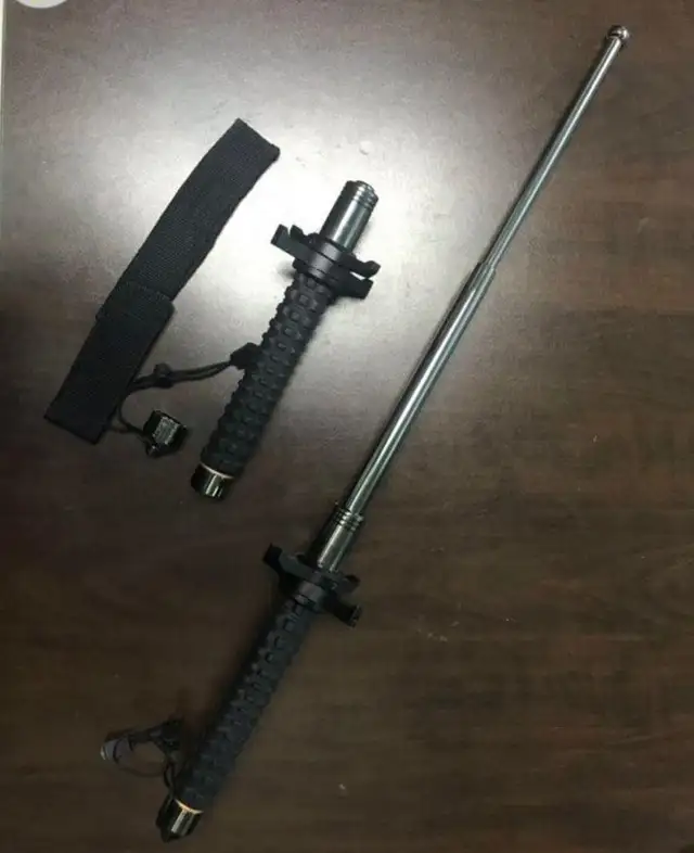 Brand block knife self-defense expandable baton