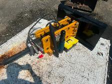 Skid Steer Breaker – Heavy Duty Hydraulic Demolition Attachment