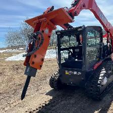 Skid Steer Breaker – Heavy Duty Hydraulic Demolition Attachment - Photo 2