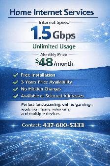 Best Cheap Home Internet - $48/month Unlimited