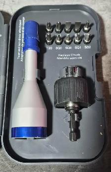 MASTERCRAFT MAXIMUM DRIVER BIT KIT–DRILL BITS   KEYLESS CHUCK $5 - Photo 2