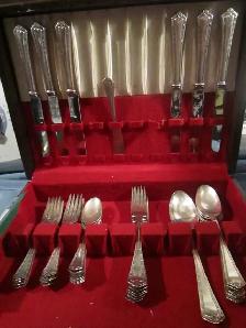 #268  HAMPDEN silverware set for 6 - Photo 2