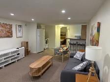 Quiet all inclusive 1 bedroom apt. - across from trails/beach