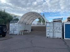 C2020 20x20x6.5 Container Shelter – Heavy Duty Storage Solution