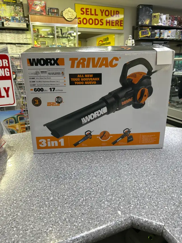 worx Triva 3 In 1 Blower