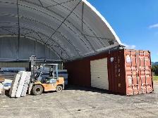 40’x40’x11’ Container Shelter – Large Heavy Duty Storage Cover - Photo 2