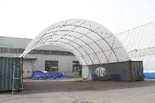 40x40 C4040 Container Shelter – Heavy Duty Storage Solution