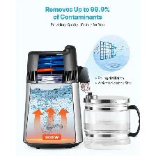 VEVOR 6L Water Distiller 1.6 Gallon Stainless Steel New - Photo 5