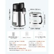 VEVOR 6L Water Distiller 1.6 Gallon Stainless Steel New - Photo 10