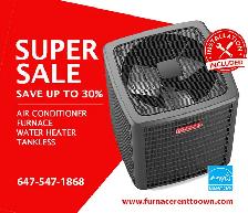 HVAC SALE - Rental, Buy, Finance - Air Conditioner & Furnace