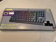 Onn RGB Mechanical Gaming keyboard NEW