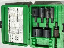 Greenlee 830Q Quick Change Hole Saw Kit w/ Case