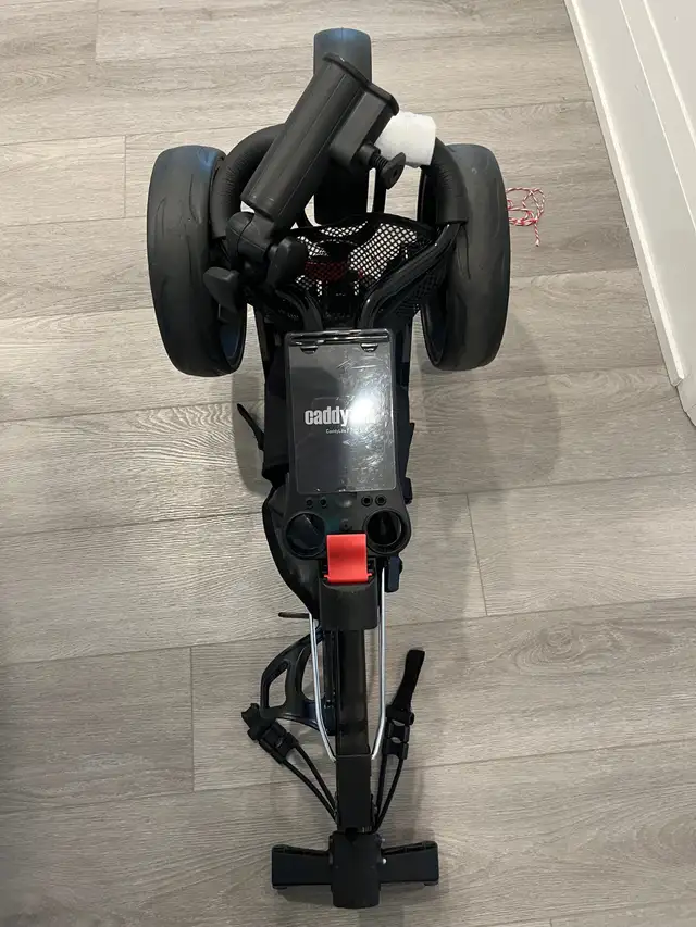 Foldable 3-wheeler Golf push cart, full accessories, 1yr old - Photo 4