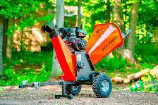 2" Wood Chipper Portable – Heavy Duty Small Branch Shredder