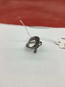 bague en stainless géométrique