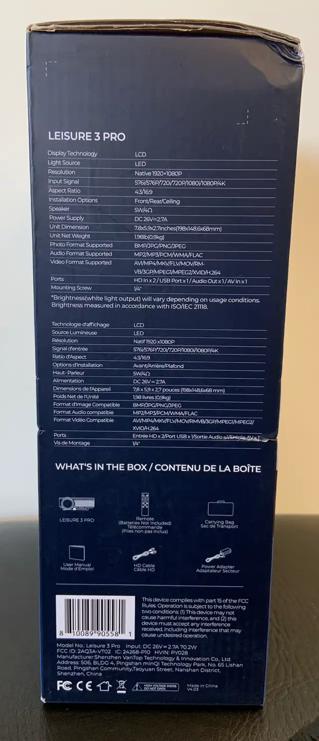 Leisure 3 Pro. HD Projector - Photo 2