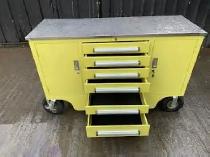 5FT 7D-2C Workbench – Durable Metal Workshop Table