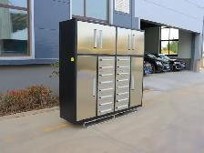 Heavy Duty 7FT 16D Workbench Cabinet – Workshop Storage Unit - Photo 2