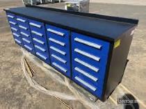 7FT 20D Workbench – Durable Metal Workshop & Garage Table