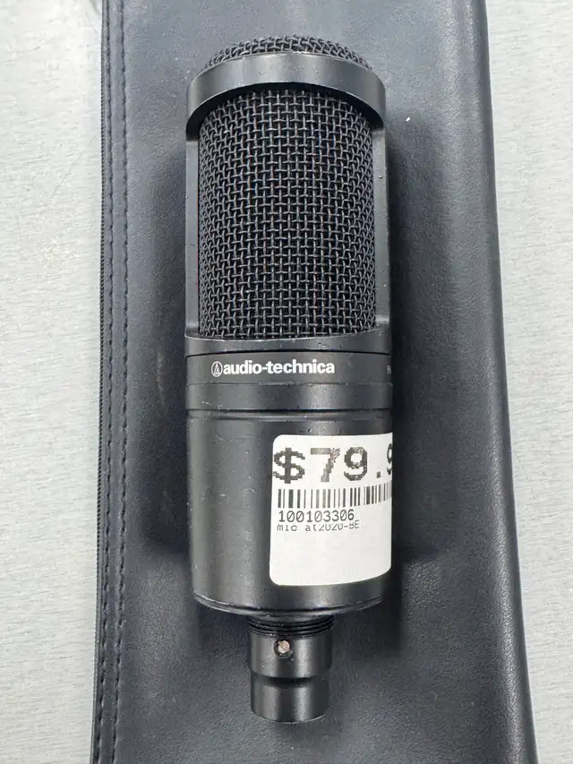 Audio-Technica AT2020 Cardioid Condenser Microphone