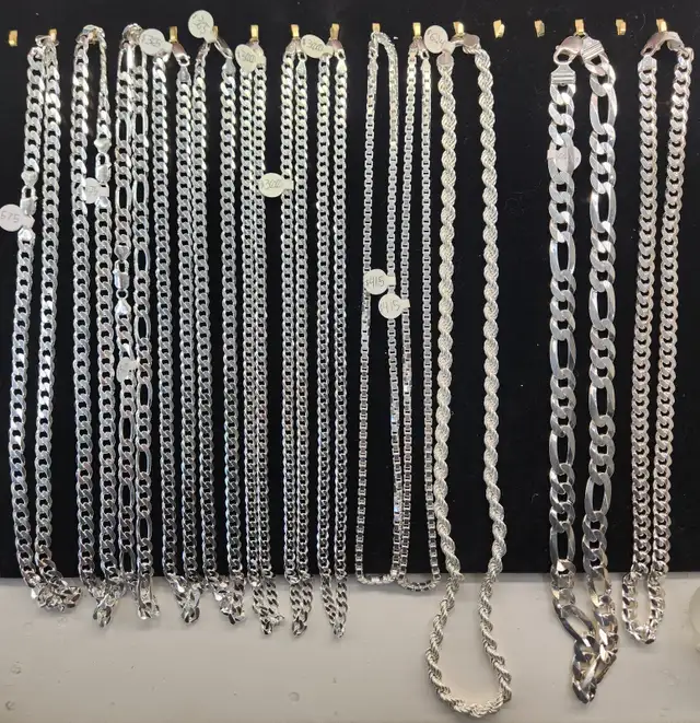 BRAND NEW .925 Silver Jewellery, Chains, Bracelets, Earrings... - Photo 3