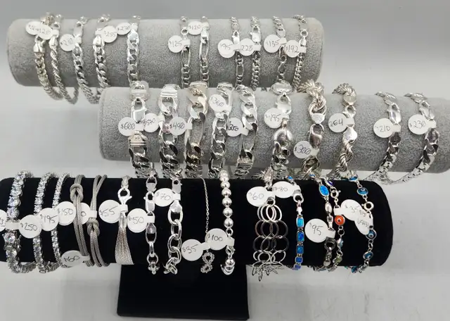 BRAND NEW .925 Silver Jewellery, Chains, Bracelets, Earrings... - Photo 4