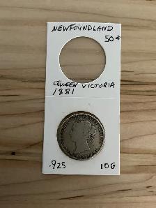 Antique Newfoundland coins