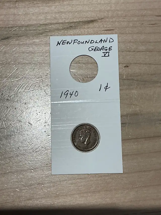 Antique Newfoundland coins - Photo 9