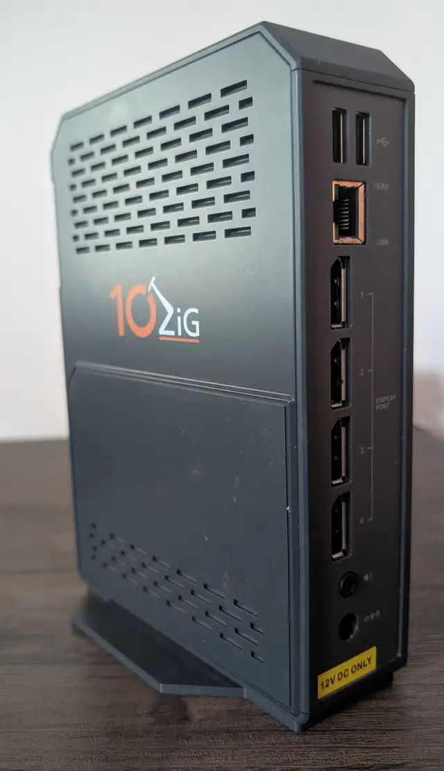 10ZiG V1200-QPD Zero Client Thin Client 4x DP VDI VMware Citrix - Photo 2