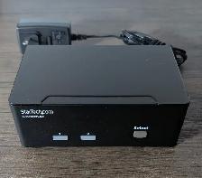 Switch KVM StarTech 2 Ports Dual DisplayPort 4K 60Hz USB Audio