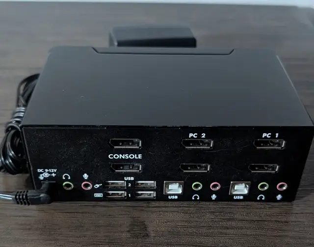 Switch KVM StarTech 2 Ports Dual DisplayPort 4K 60Hz USB Audio - Photo 2