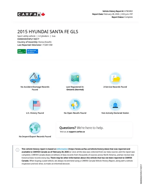 2015 Hyundai Santa Fe XL Luxury, 6 seats, AWD, 3.3l 6cyl - Photo 2