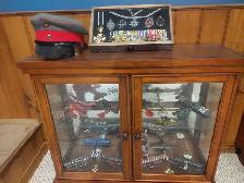 WWI Aviation Medal Groups and Pro Built Model Displays