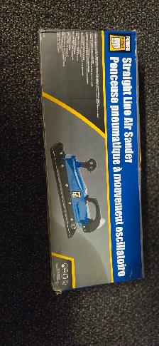 straight line air sander