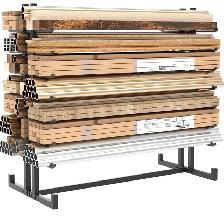 Heavy-Duty 7-Tier Lumber Storage Rack