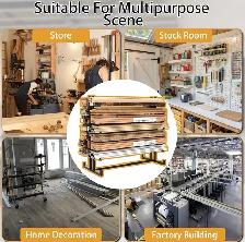 Heavy-Duty 7-Tier Lumber Storage Rack - Photo 6