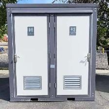 Double Portable Restroom – Affordable, Practical - Photo 2