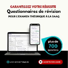 Préparation en ligne pour l’examen théorique de la SAAQ CLASS