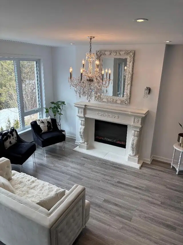 Huge Sale  50% off cast Stone Fireplace Mantel Save $1900 SK - Photo 8