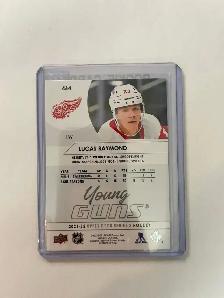 2021-22 Upper Deck #464 Lucas Raymond YG RC Detroit Red Wings - Photo 2