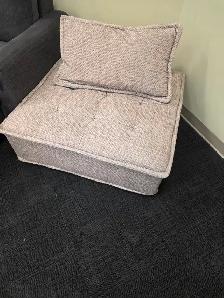 Taupe Accent Chair