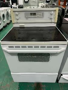 Pick Up Deal Sale! Kenmore White Glass Top Stove (S4175) $358 - Photo 1