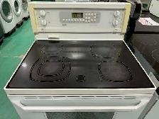 Pick Up Deal Sale! Kenmore White Glass Top Stove (S4175) $358 - Photo 2